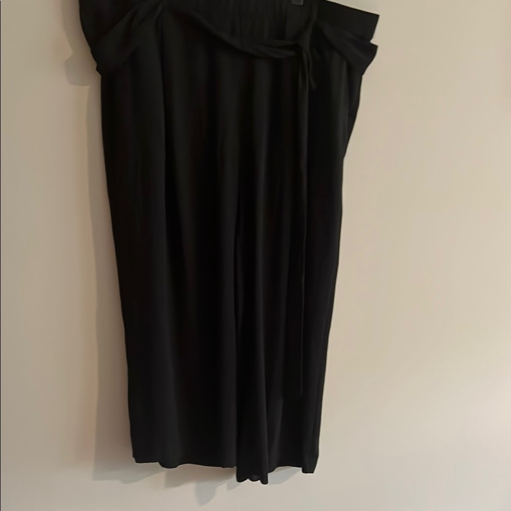 Halogen Black Wide Leg Pants